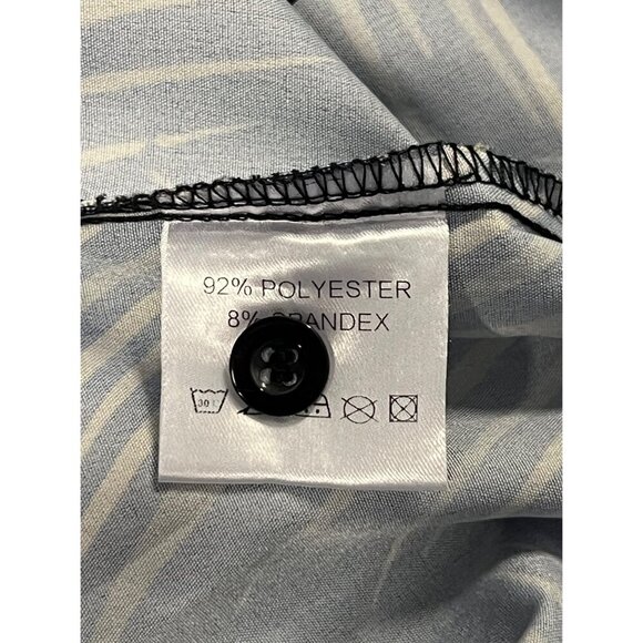 Hawaiis Finest Mens Tropical Palm Print Button-Up Shirt L - Picture 6 of 7